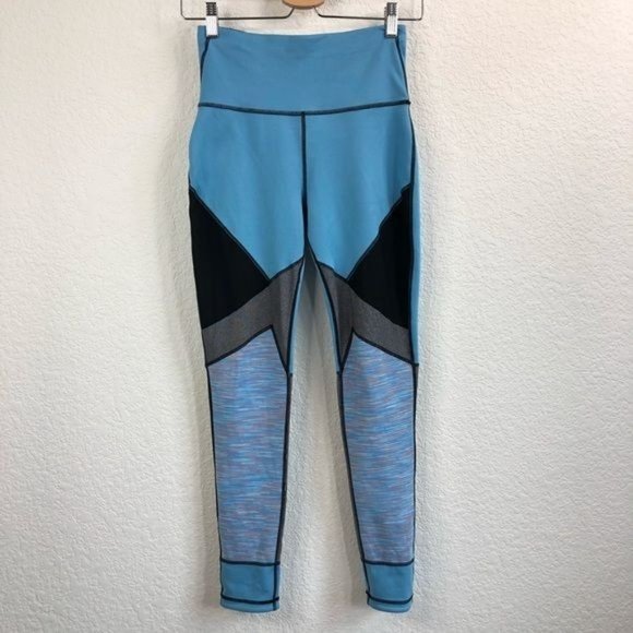 Sweaty Betty Reversible Mesh Marled Space Dyed 7/8 Leggings - Picture 2 of 11